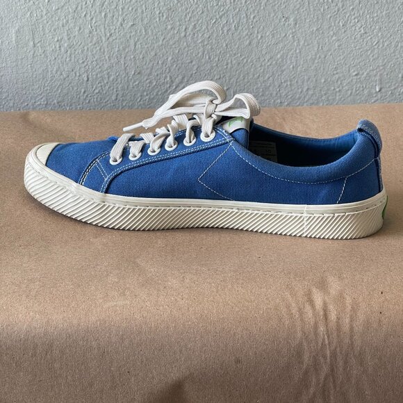 Cariuma Unisex Pantone Canvas Low Top Lace-Up Sneakers Classic Blue 8.5M 10W - Picture 9 of 15